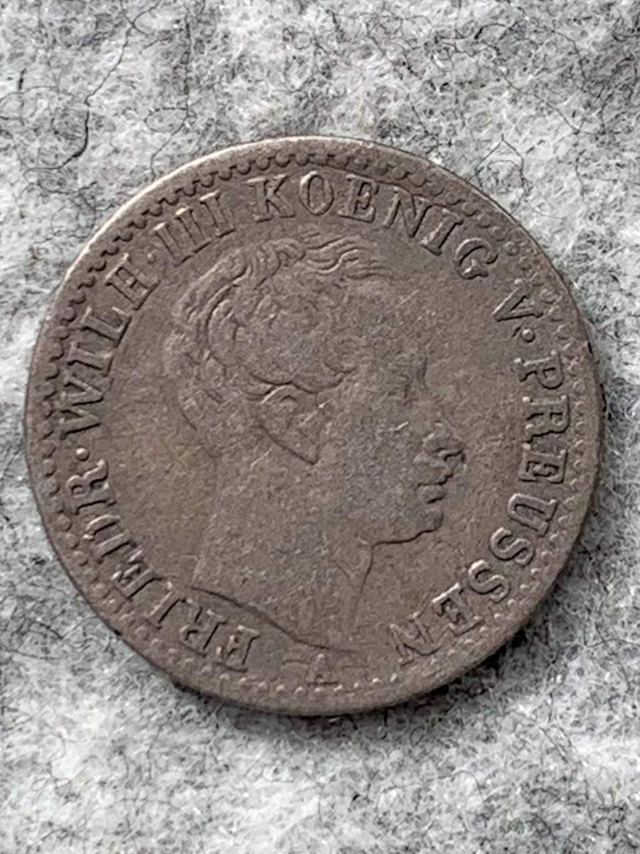 1814 ドイツ フリードリヒ・ヴィルヘルム王世 コイン 硬貨 karatebih.ba