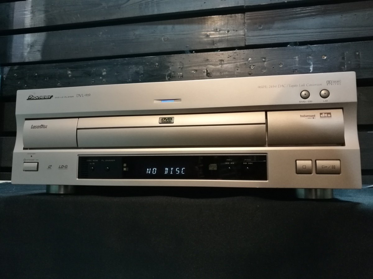 全国で中古品 Pioneer DVL-919 動作良好品　レーザーディスク　LD DVDプレーヤー