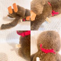 ★Monchhichi★昭和レトロ★泣き顔★女の子★ぬいぐるみ★モンチッチ★SEKIGUCHI★セキグチ★人気★ドール★サル猿★20cmおしゃぶり赤_画像2