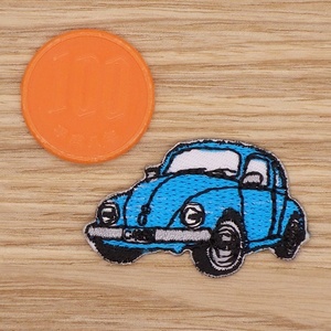 [S size ] iron badge NO.417 VOLKSWAGEN Beetle Volkswagen Volkswagen VW.....[ mail fixed form ]