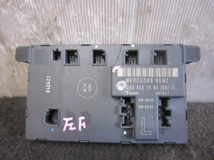 # Benz W203 latter term left front door control unit test OK C230 compressor avantgarde GH-203240#