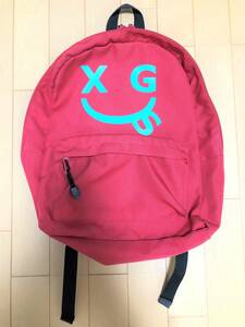 X-girl Stages X-girl stage s rucksack red bag pack X-girl Kids bag superior article going to school commuting to kindergarten . pair 