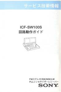 BCL★ベリカード★HBC・北海道放送＋おまけ★SONY★ソニー★PLLシンセサイザー・レシーバー★ICF-SW100S★サービス技術情報付