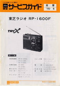 BCL★希少ベリカード★RAB・青森放送＋おまけ★東芝★TRY-X★RP-1600Fカラーサービスガイド付