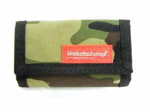 ●A-466● Manhattan Portage/マンハッタンポーテージ　キーケース　迷彩柄　中古