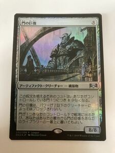 MTG 日本語版 門の巨像　RNA foil レア