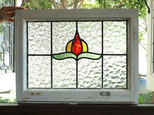 ■ Античный узор стекло 12025-3 Красная бутона цветочная модель простая британская британская дверь окна