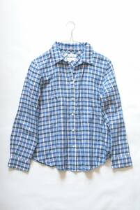 KUMIKYOKU:litoani have nentata- sole shirt /KLASIKINE/ check /.../ Kumikyoku /k Miki .k/ size 2