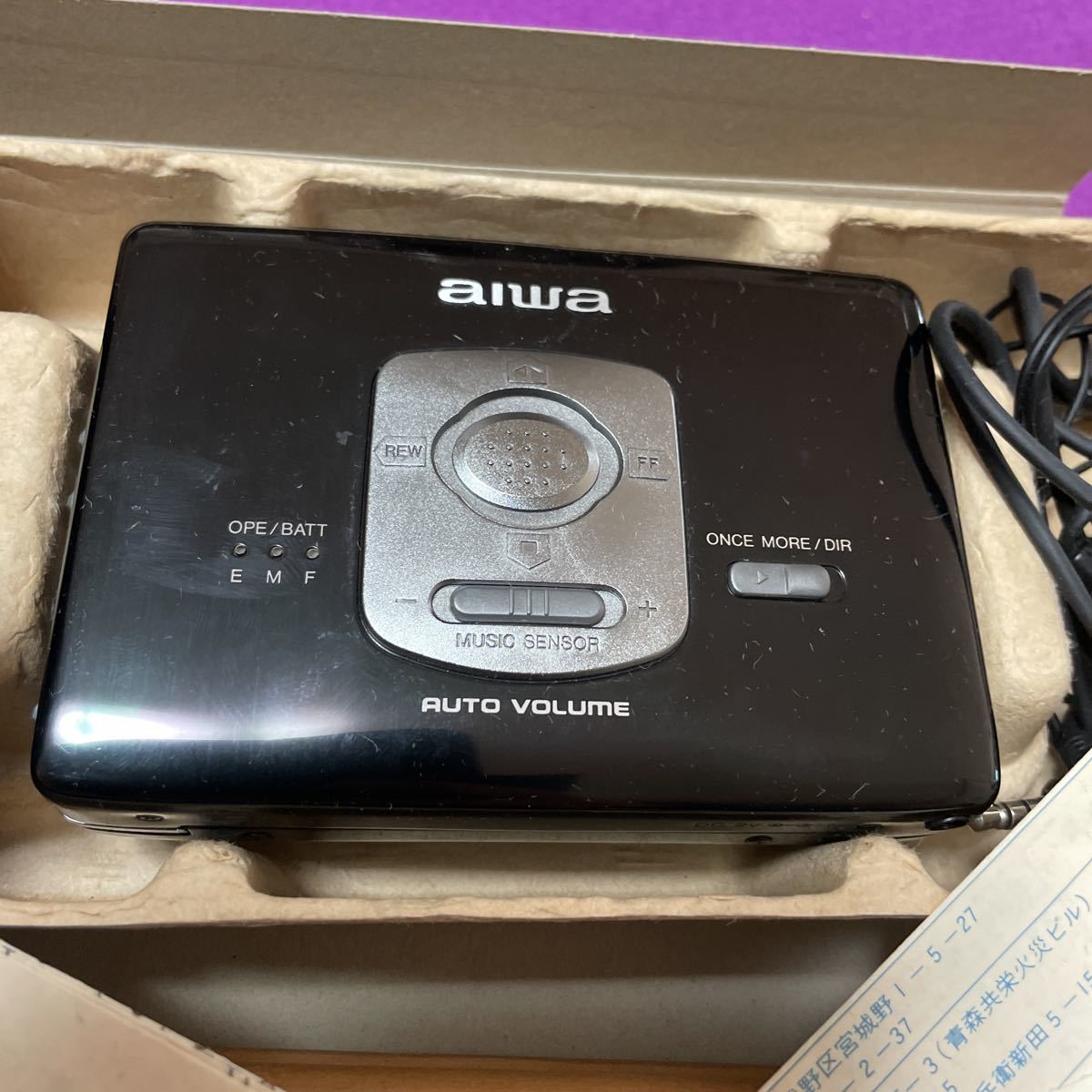 イヤー AIWA PX730 3bKNj-m59038038443 ステレオカセットプレイヤー