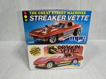 1/25 MPC STREAKER VETTE (1967) and 1982 Corvette [MPC コルベット2台セット 1967 ストリート ＆ 1982]_画像7