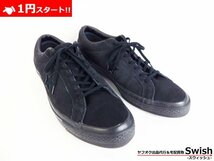 A809●CONVERSE コンバース●ONE STAR Suede ワンスター スエード US規格 10.5/29ｃｍ 黒●_画像2