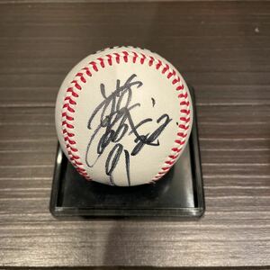  Yomiuri Giants . person Kobayashi .. autograph autograph ball not for sale lamp . official throwing included throwing inserting 