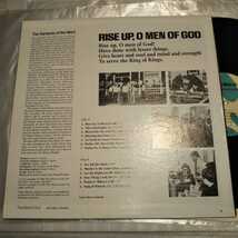 The Servants of The Word Rise Up O Men of God 自主制作盤LP The Word of God USA W/G 8019 クリスチャン・フォーク 男声合唱コーラスCCM_画像2