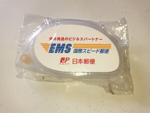 日本郵便の国際スピード郵便「EMS販促品・テープのり」非売品。