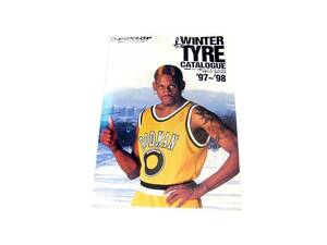 DUNLOP WINTER TYRE general catalogue 1997 year Dunlop Dennis rod man 18 page 