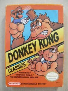 FC NES DONKEY KONG CLASSICS ドンキーコング クラシック 箱説あり