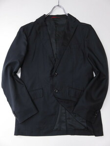  Comme Ca men COMME CA MEN spring autumn thin cloth tailored jacket light weight material black M