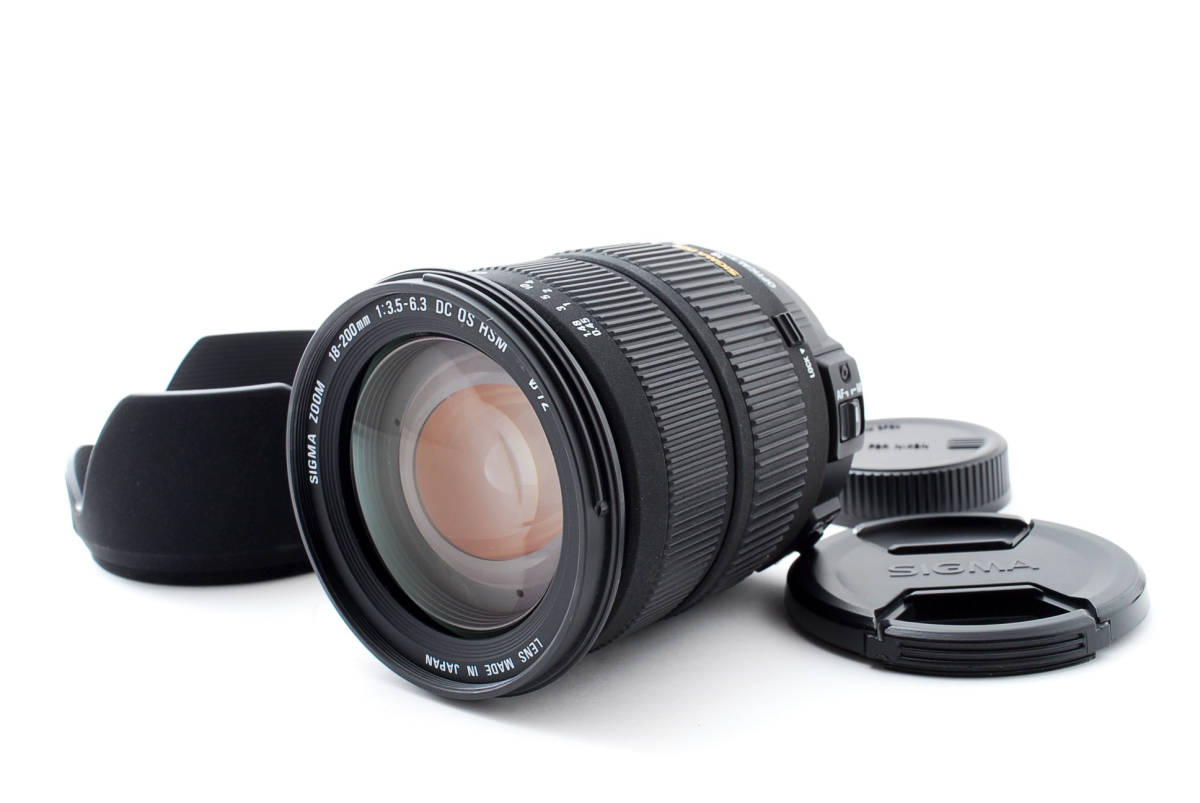 カメラ デジタルカメラ シグマ 18-200mm F3.5-6.3 DC MACRO OS HSM [キヤノン用] オークション 
