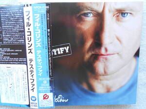 フィル・コリンズ PHIL COLLINS●CD●テスティファイ TESTIFY●ボーナス・トラック収録！！●優良品