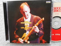 ピート・タウンゼンド Pete Townshend ザ・フー THE WHO●CD●LIVE IN LA 1994！！_画像1