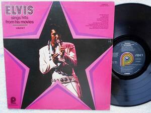 エルヴィス・プレスリー ELVIS PRESLEY●LP●SIGS HITS FROM HIS MOVIES ①●US