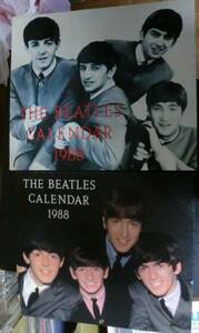  Beatles BEATLES* John * Lennon paul (pole) * McCartney George * Harrison apple * Star * America made 1988 year calendar 