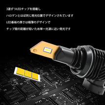 LEDヘッドライト LEDフォグランプ H8 H9 H11 H16 ヘッドライト フォグ ファンレス LED 6500k ホワイト 車検対応 1年保証 12V 24V対応_画像4