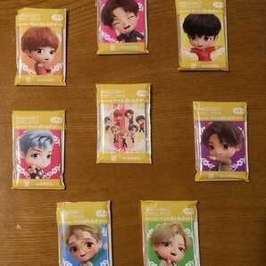 TinyTAN 紅茶花伝 ペットボトルチャーム 全8種セット コンプリート タイニータン BTS