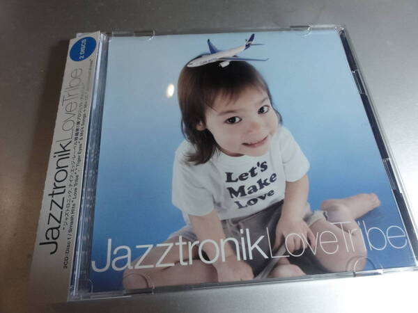 JAZZ TRONIK ジャズトロニック LOVE TRIBE 帯付き国内盤 2CD