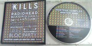 【送料込・追跡番号有】 Hostess Sampler Winter 2008 RADIOHEADなど