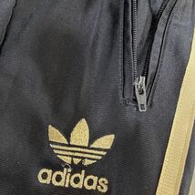 アディダス　ジャージパンツ　ボトム　ポリエステル　パンツ　ボトム　Mサイズ　ブラック　黒　adidas メンズ_画像3