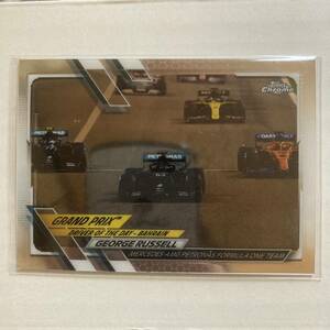 2021 Topps Chrome Formula 1 F1 George Russell Bahrain Grand Prix メルセデス