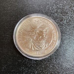 イギリス 銀貨 シルバー ブリタニア 銀貨 1オンス コイン Britannia イギリス ロイヤルミント 英国 2010