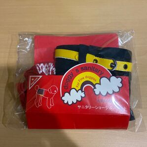 新品 未使用 doggy shake サニタリーショーツ&スカート レッド×ネイビー XSサイズ おしゃれ 可愛い プレゼントに!