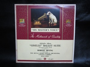 ★☆LPレコード 10インチ Adam GISELLE BALLET SUITE ロバート・アーヴィング DLP1004 中古品☆★[4762]