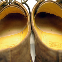 25.5cm相当　UK7　Dr.Martens　ドクターマーチン　MADE IN ENGLAND　イングランド製　4ホール　ブラウン　革靴　レザーシューズ/U4656_画像9