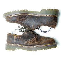 25.5cm相当　UK7　Dr.Martens　ドクターマーチン　MADE IN ENGLAND　イングランド製　4ホール　ブラウン　革靴　レザーシューズ/U4656_画像5