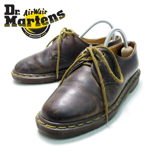 英国製！　UK5　23.5cm相当　Dr.Martens　ドクターマーチン　3ホール　レザーシューズ　革靴　マーチン　ワークシューズ　/U4415