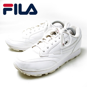 【定番人気!】　28.5cm相当　FILA　Classico　９　フィラ　クラシコ９　スニーカー　レザー　ホワイト　スポーツ　/ US55