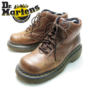  UK5　24cm相当　Dr.Martens　ドクターマーチン　革靴　8ホール　レザーシューズ　レザー　マーチンブラウン　ワークシューズ　/U4459