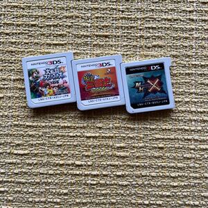 3DSソフト 大乱闘 スマッシュブラザーズ 妖怪三国志 モンスターハンタークロス