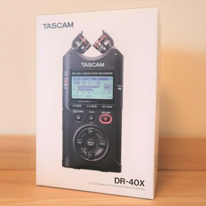 【送料無料】未開封品 TASCAM DR-40X ハンティレコーダー USB オーディオインターフェース タスカム