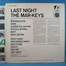 ■ATLANTIC! MONO盤!★MAR-KEYS/LAST NIGHT★送料無料(条件有り)多数出品中!★オリジナル名盤■_画像2