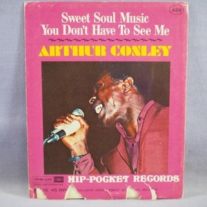 ■ソノシート! 絵ジャケ付き!★ARTHUR CONLEY/SWEET SOUL/YOU DON'T★送料無料(条件有り)多数出品中!★オリジナル名盤■