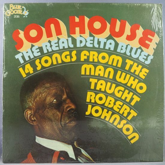 ■美品シュリンク! BLUE GOOSE!★SON HOUSE/REAL DELTA BLUES★送料無料(条件有り)多数出品中!★オリジナル名盤■