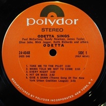 ■絶品 DRUM BREAKS! HIT OR MISS収録!★ODETTA/SINGS★D.J. SHADOW-BRAINFREEZE!★1970年!★送料無料(条件有り)★オリジナル名盤■_画像3