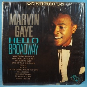 ■美..シュリンク! TAMLA 溝有り! ★MARVIN GAYE/HELLO BROADWAY★送料無料(条件有り)多数出品中!★オリジナル名盤■