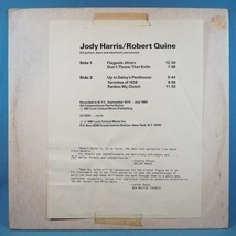 ■テストプレス!★JODY HARRIS/ROBERT QUINE★送料無料(条件有り)多数出品中!★オリジナル名盤■_画像1