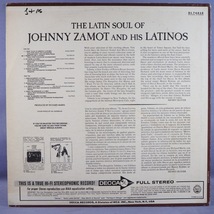 ■白プロモ盤! BOOGALOO!★JOHNNY ZAMOT/LATIN SOUL★ラテン!送料無料(条件有り)多数出品中!★オリジナル名盤■_画像2