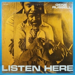 ■美..未開封盤! OVATIONレコ! ★GENE RUSSELL/LISTEN HERE★送料無料(条件有り)多数出品中!★オリジナル名盤■